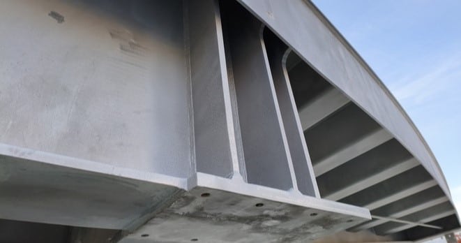 Welded heavy duplex stainless steel structure showcasing reinforced joints and precision industrial fabrication