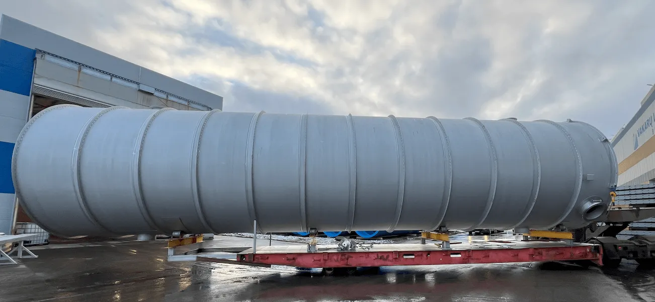 18 meter stainless steel tank